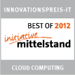 MailCleaner Best of 2012 in Kategorie Cloud Computing